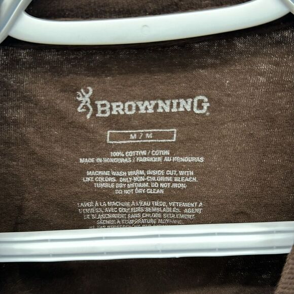 Men’s Browning tee shirt sz M - Picture 3 of 3